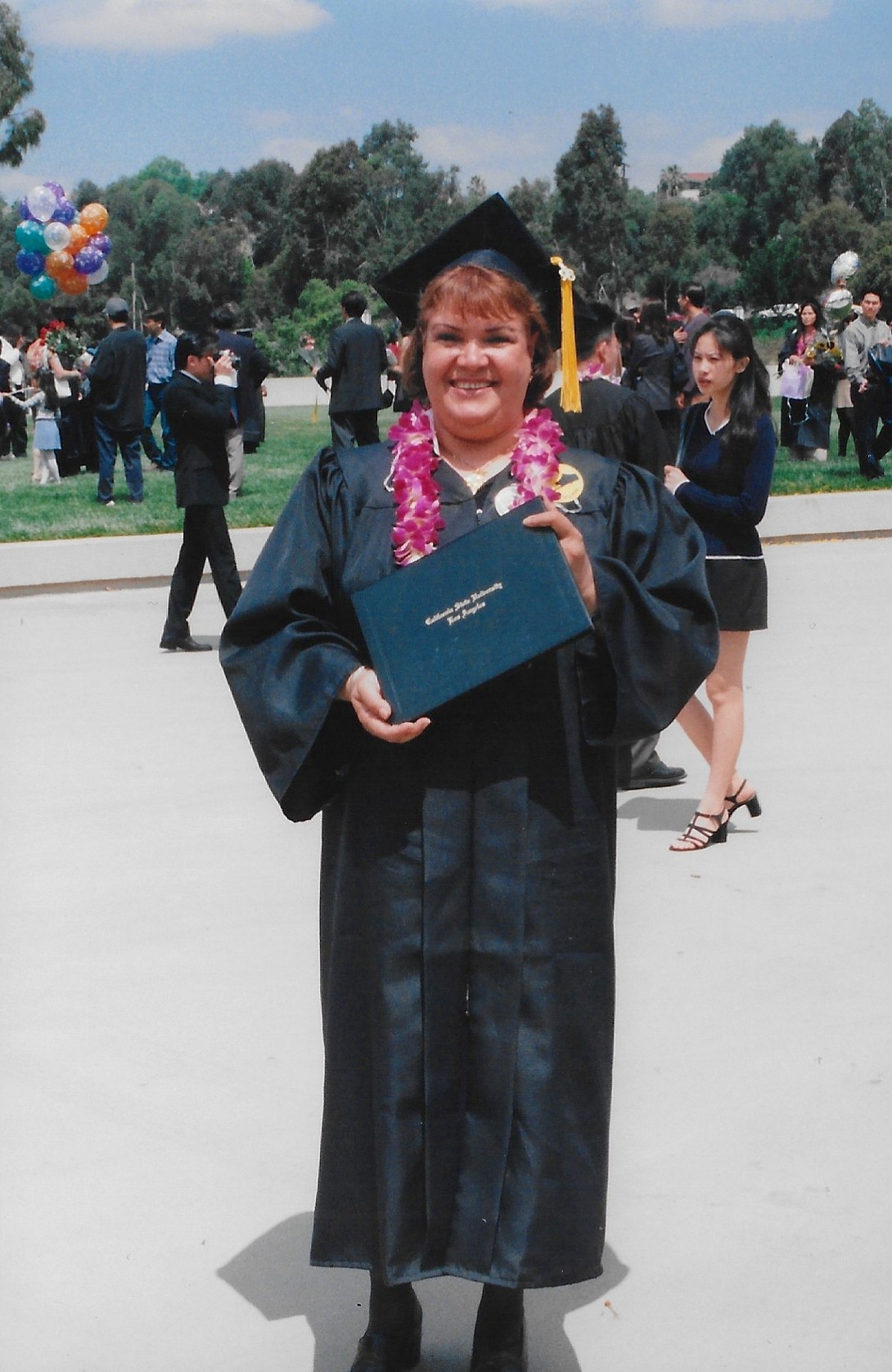 Maryam at graduation