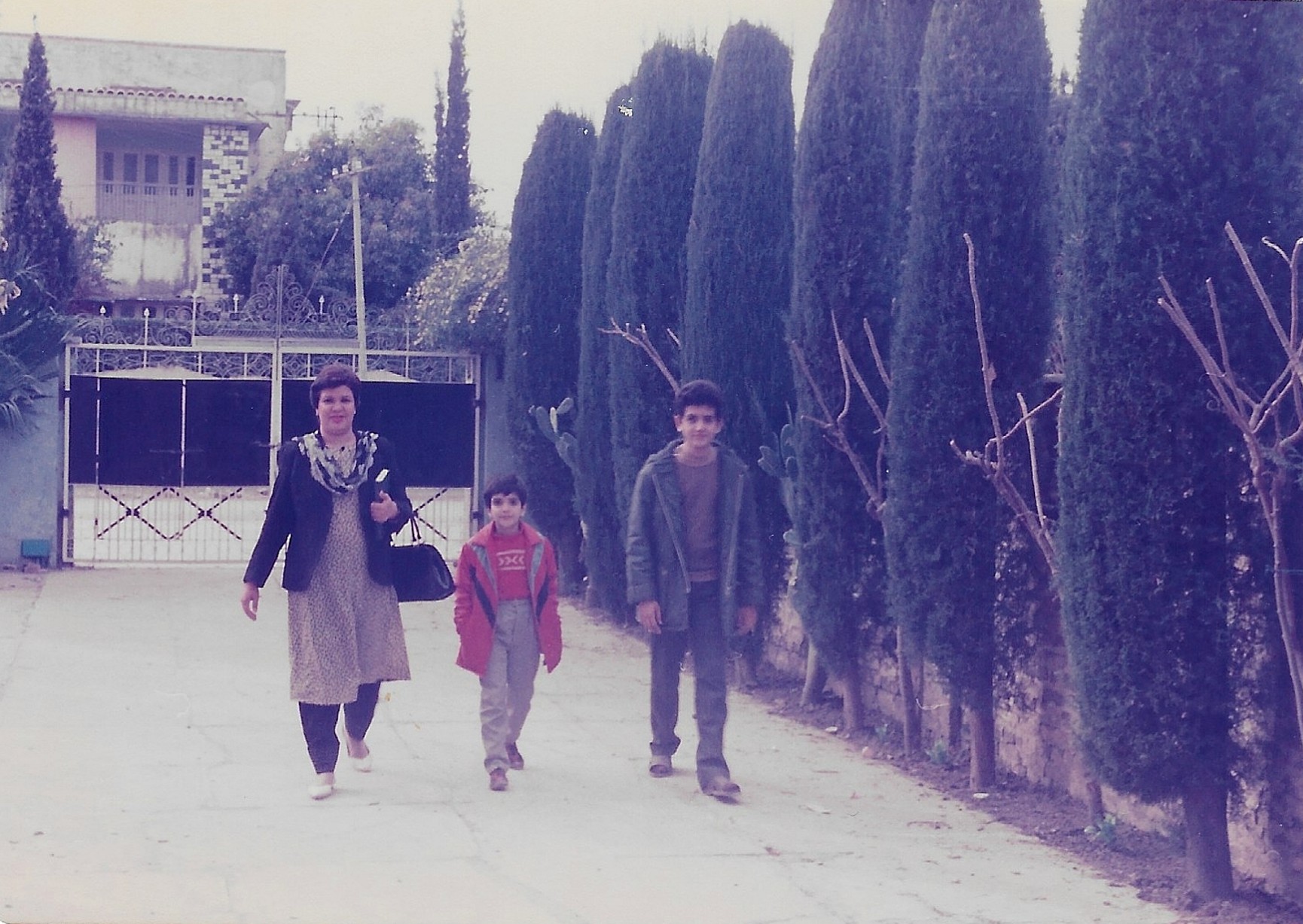 Maryam and family in Pakistan