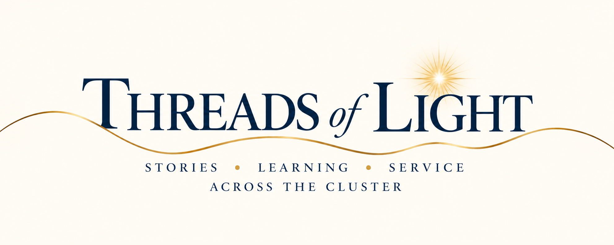 Threads of Light. Stories, Learning, Service Across the Cluster